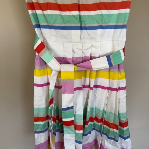 Kate Spade Dress Flavor of the Month Multicolor Stripe Size 2 - Picture 7 of 12